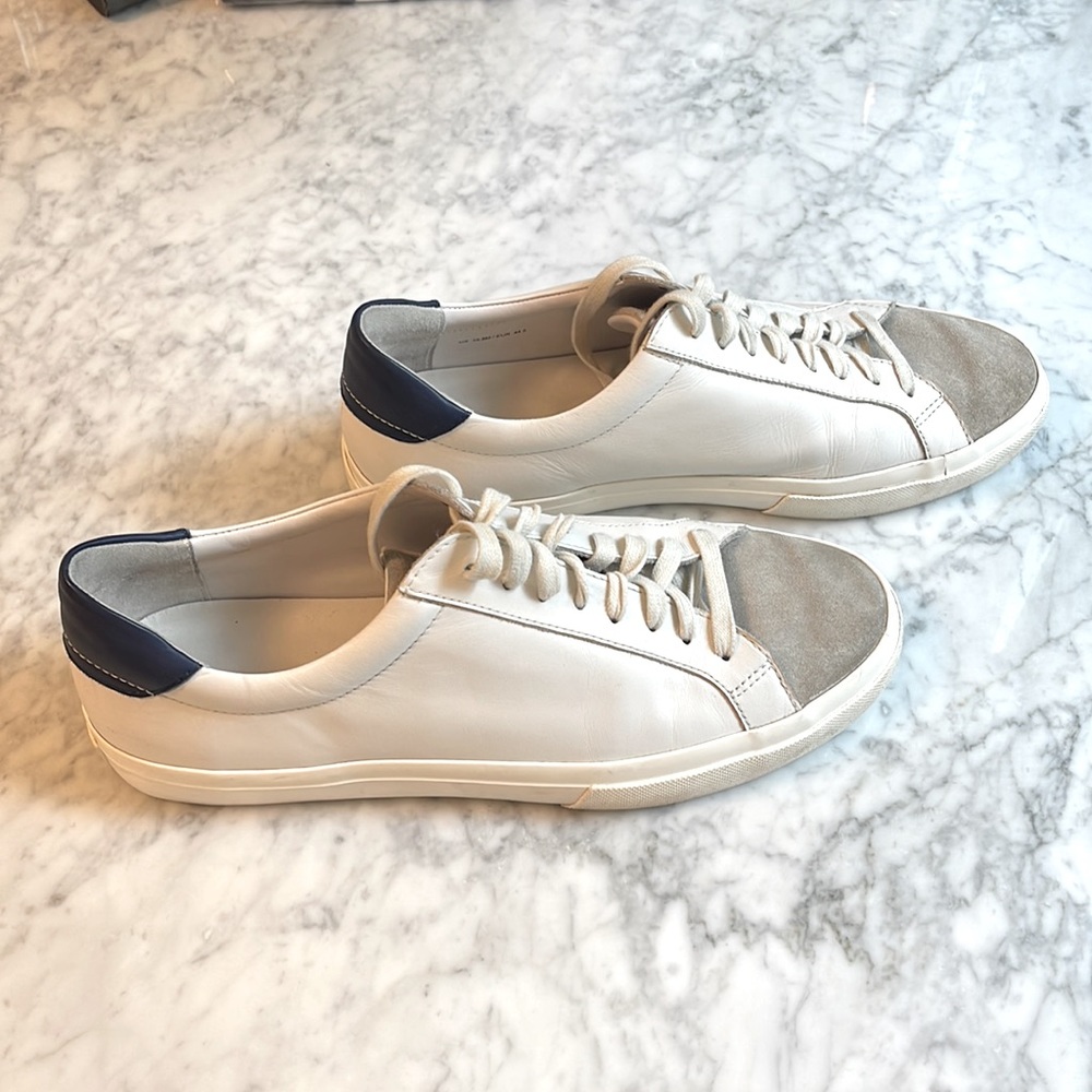 VINCE SUEDE + LEATHER SNEAKERS